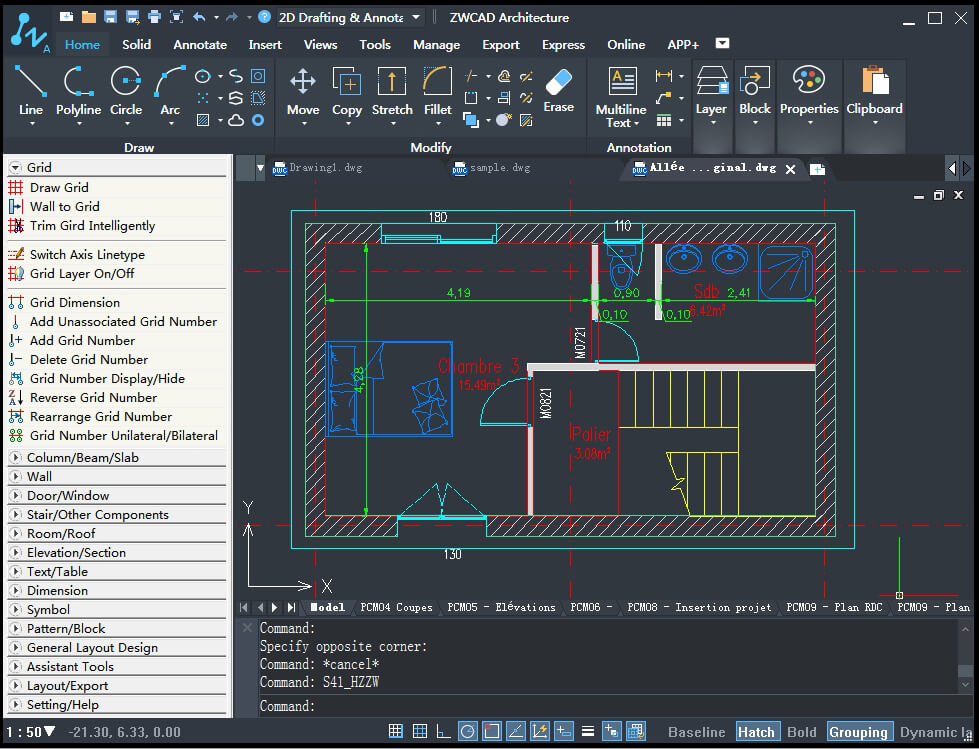 ZWCAD Architecture